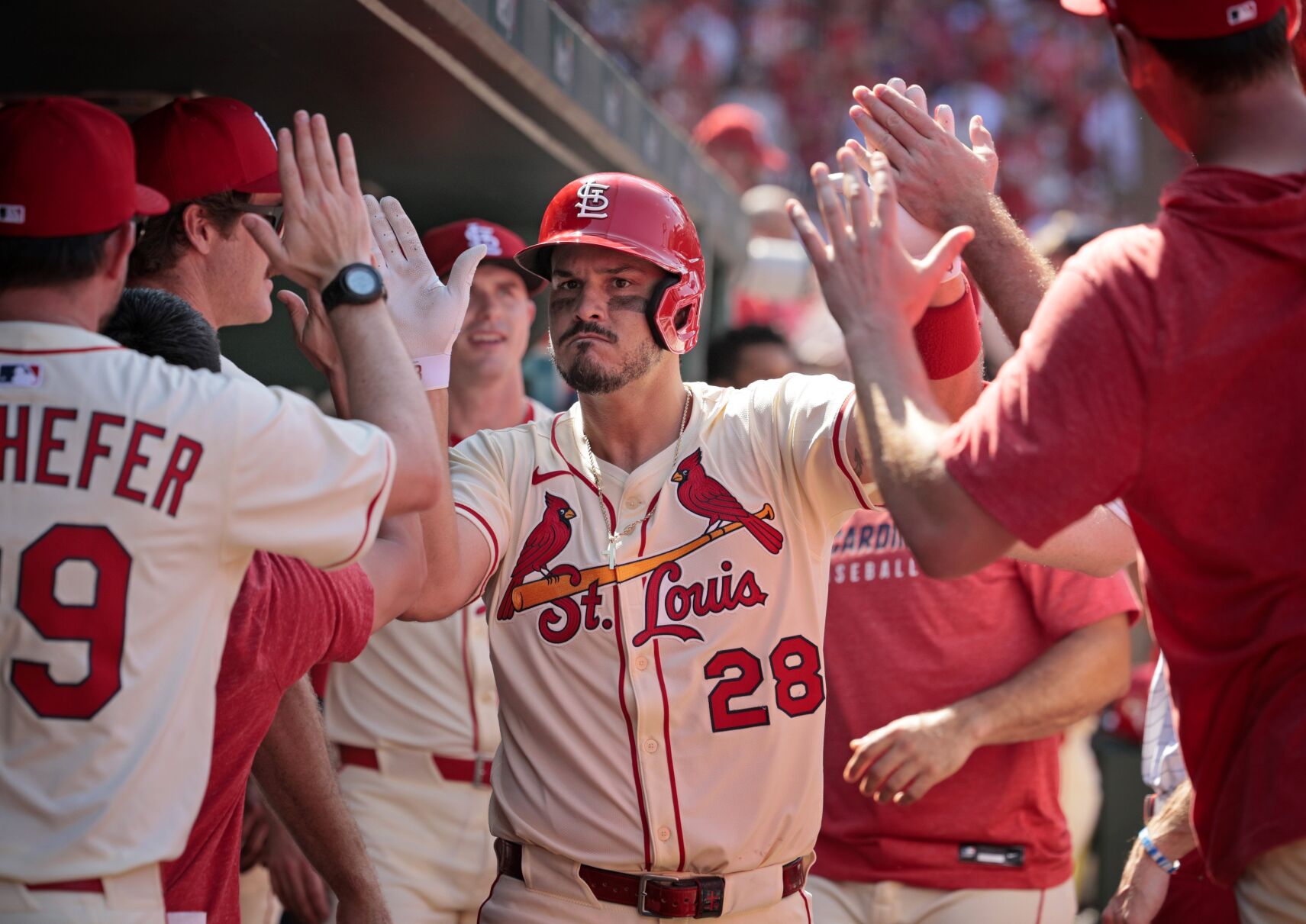 St. Louis Cardinals host the Cincinnati Reds